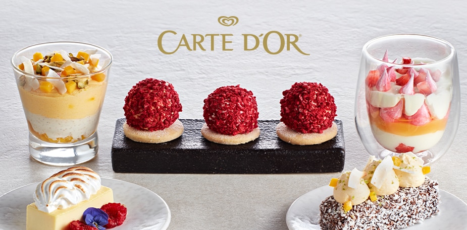 Conheça as deliciosas sobremesas Carte D’Or